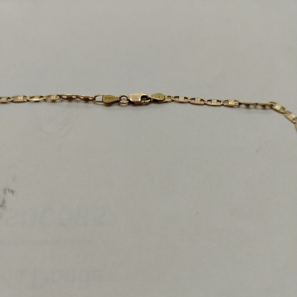 CADENA ORO, ORO COMBINADO 14 K 6.4 GRMS (SEMINUEVO)