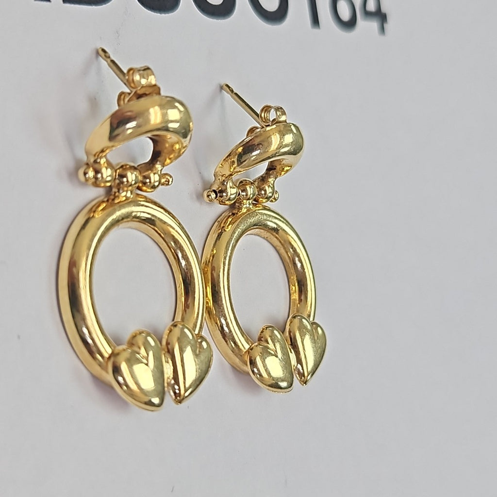 BROQUELES PAR ORO 14 K 5,00 GRMS (SEMINUEVO)