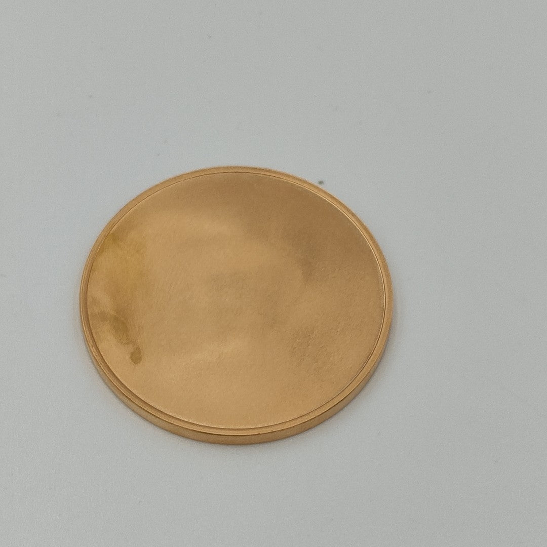 MEDALLA CONMEMORATIVA ORO 21 K 41,90 GRMS (SEMINUEVO)