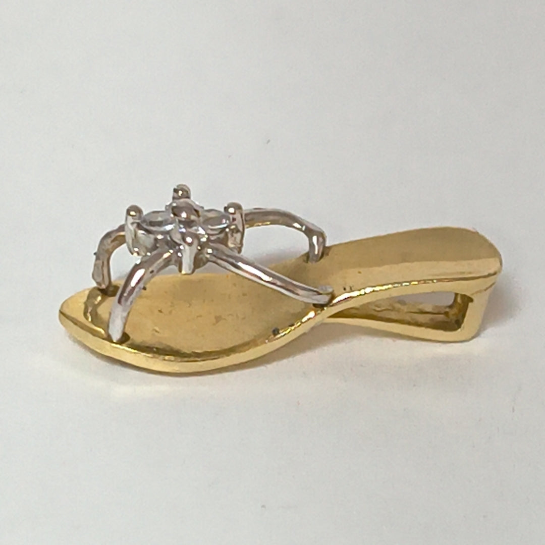 DIJE ORO COMBINADO 14 K 1.6 GRMS (SEMINUEVO)