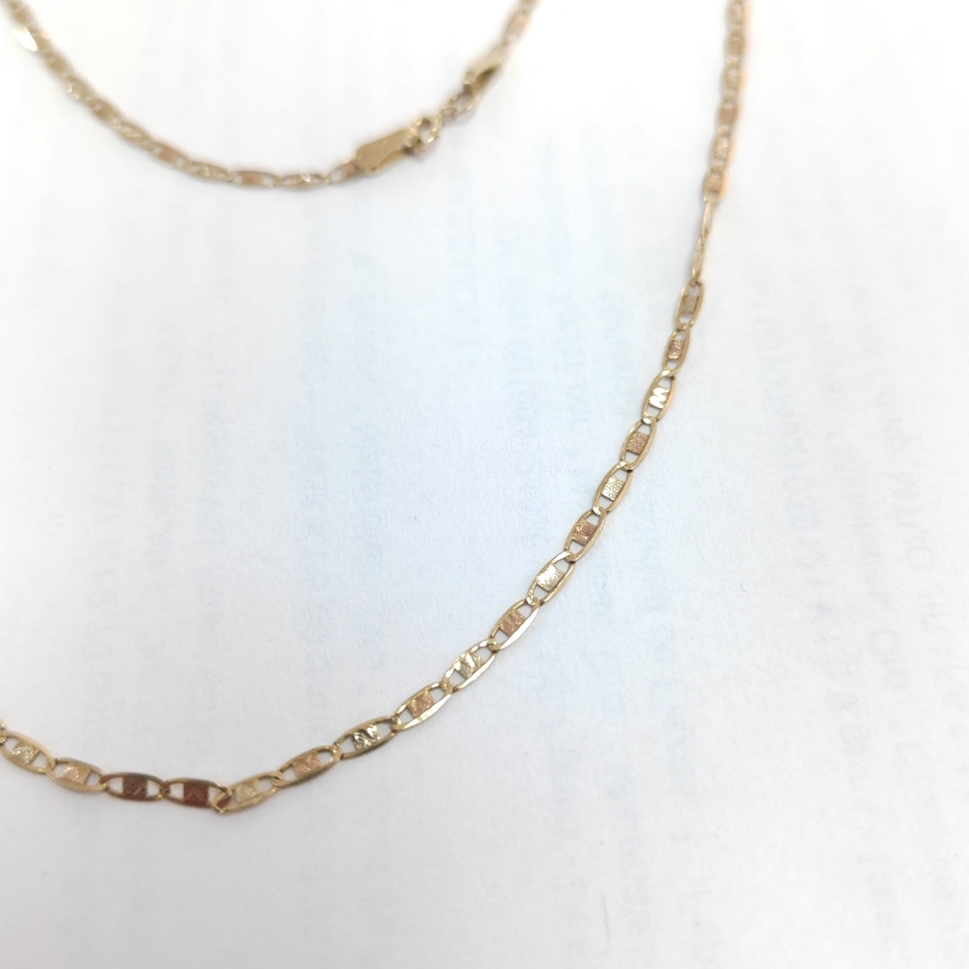 CADENA ORO 10 K 2,50 GRMS (SEMINUEVO)