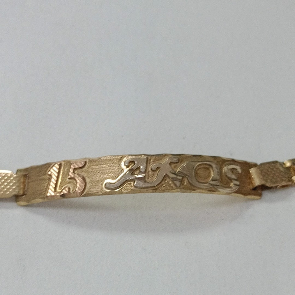 ESCLAVA ORO 10 K 6.4 GRMS (SEMINUEVO)