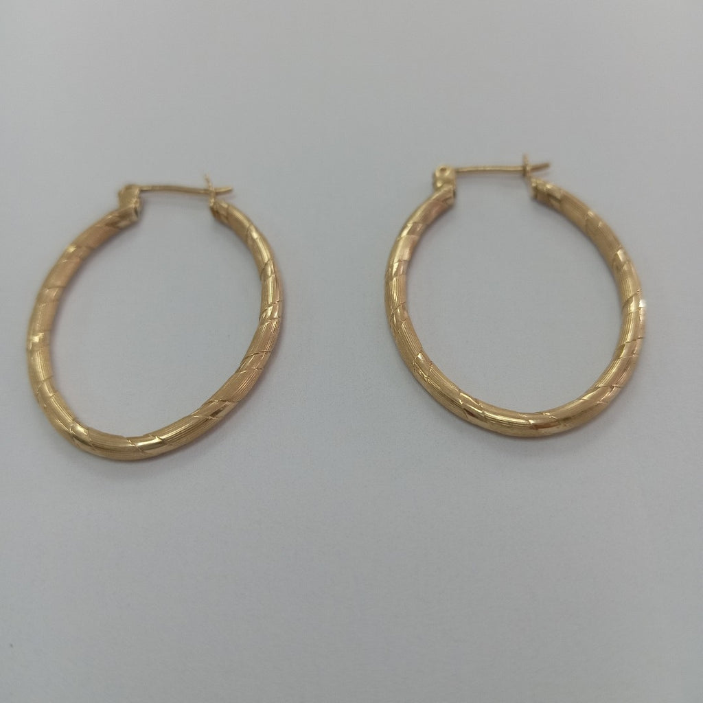 ARETES PAR ORO 14 K 3 GRMS (SEMINUEVO)