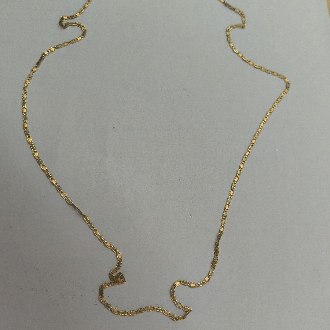 CADENA ORO 14 K 3.8 GRMS (SEMINUEVO)