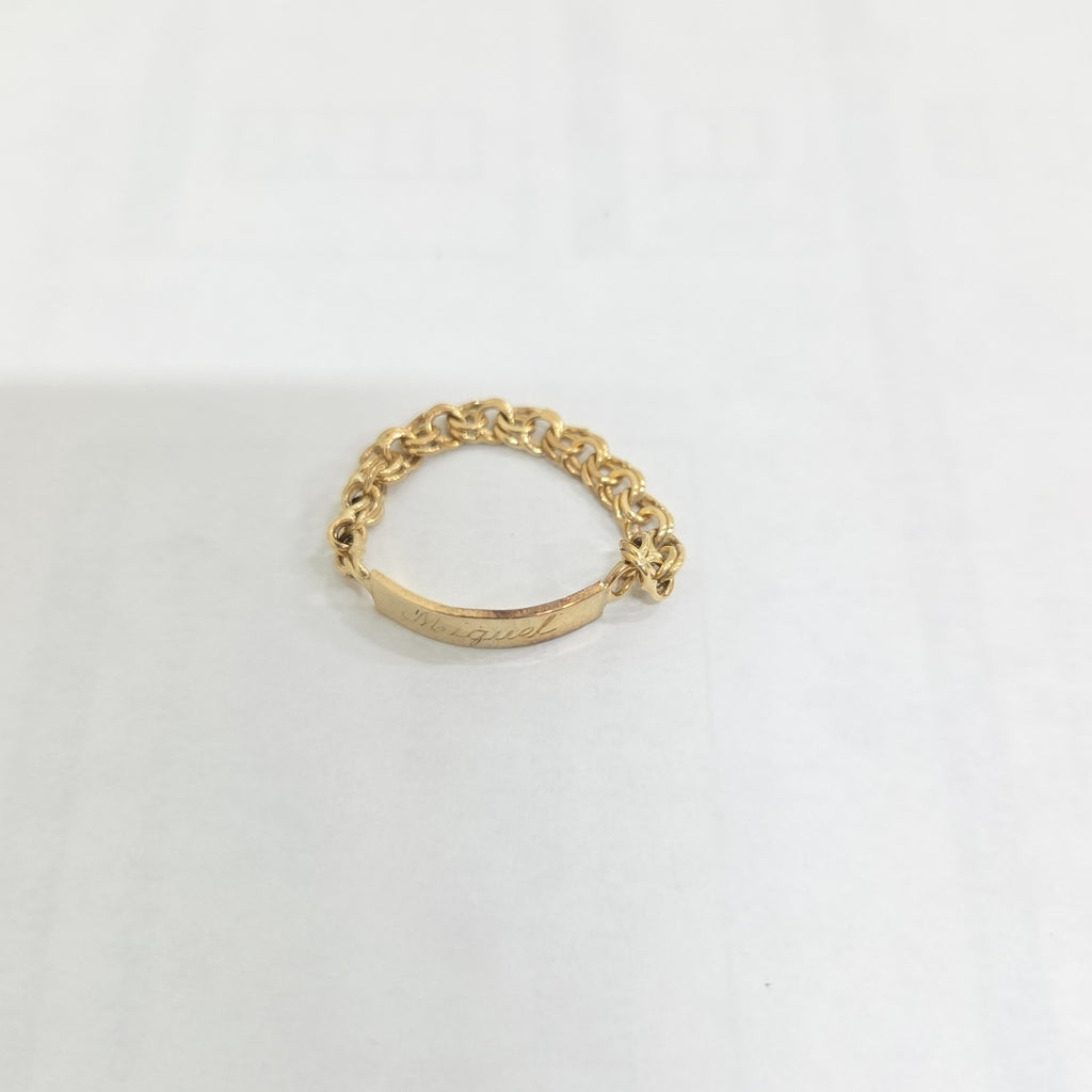 ANILLO ORO 10 K 1.2 GRMS (SEMINUEVO)