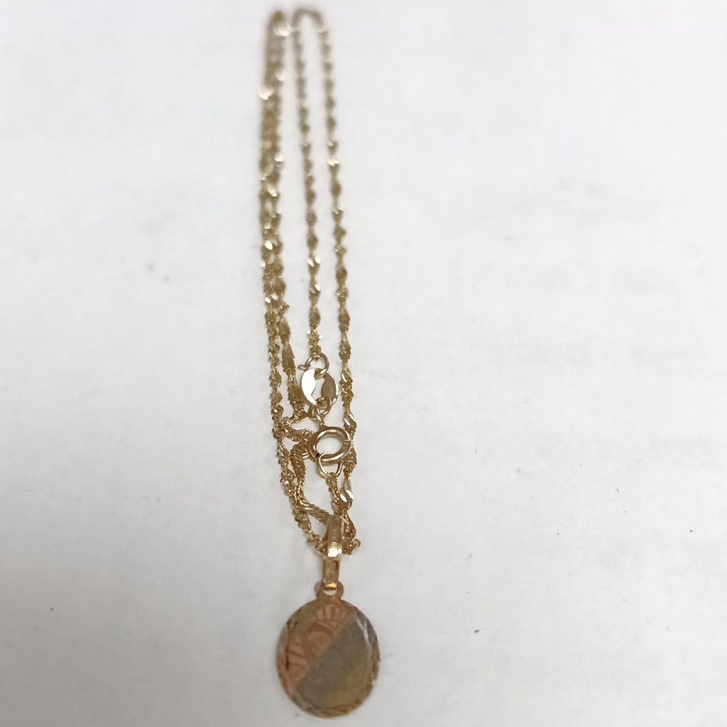 CADENA, DIJE ORO 10 K 1.2 GRMS (SEMINUEVO)