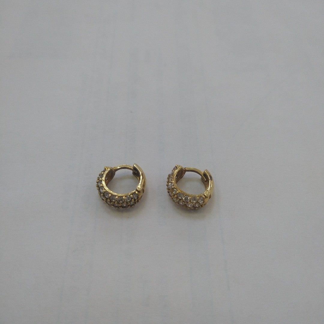 ARRACADAS PAR ORO 14 K 3.2 GRMS (SEMINUEVO)