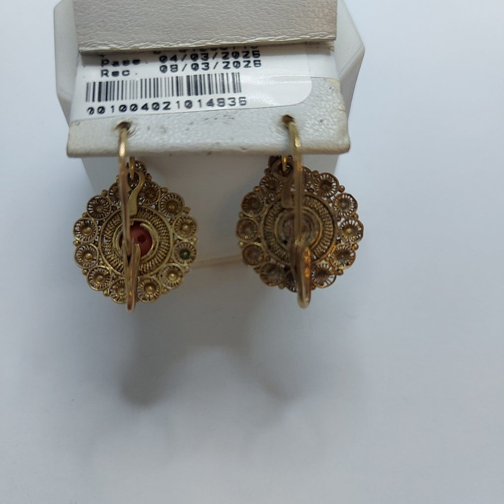ARETES PAR ORO 8 K 3.4 GRMS (SEMINUEVO)