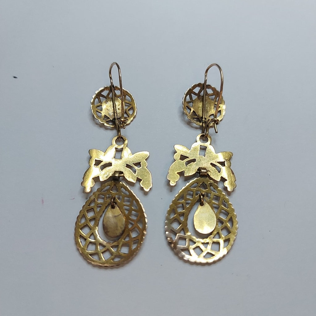 ARETES PAR ORO 8 K 6.6 GRMS (SEMINUEVO)