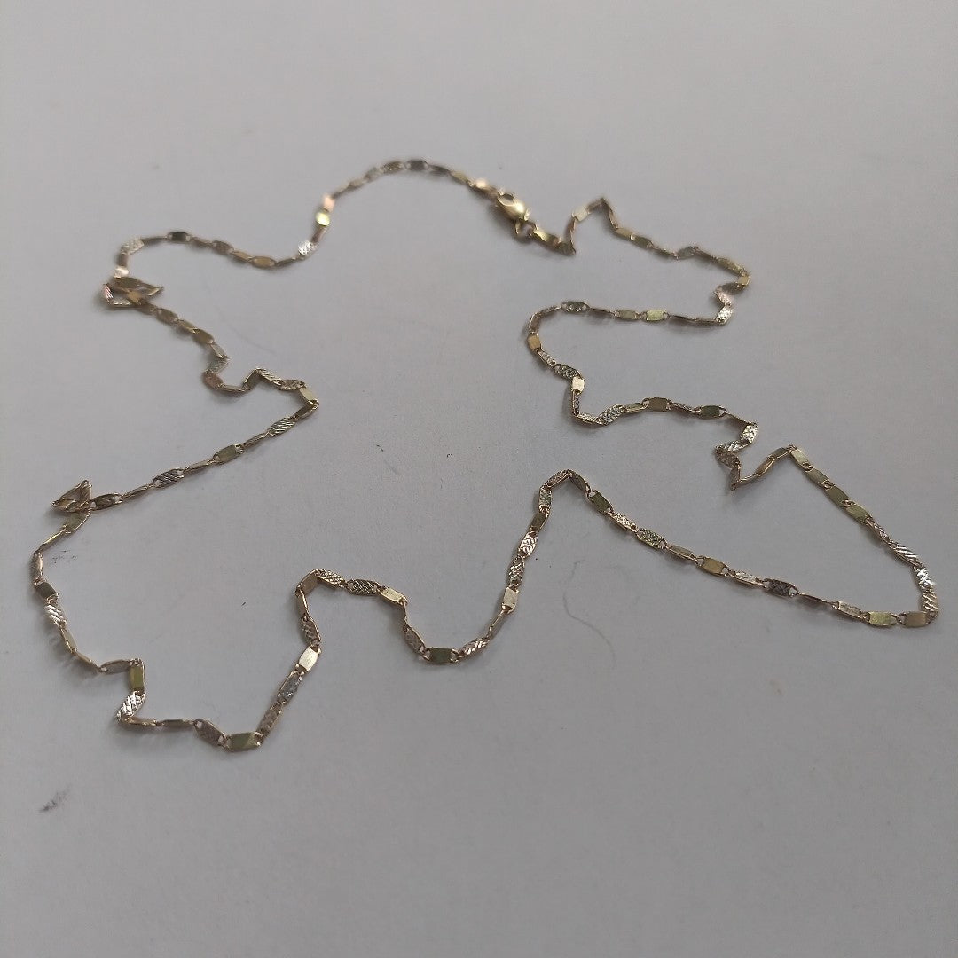 CADENA ORO 14 K 3.8 GRMS (SEMINUEVO)