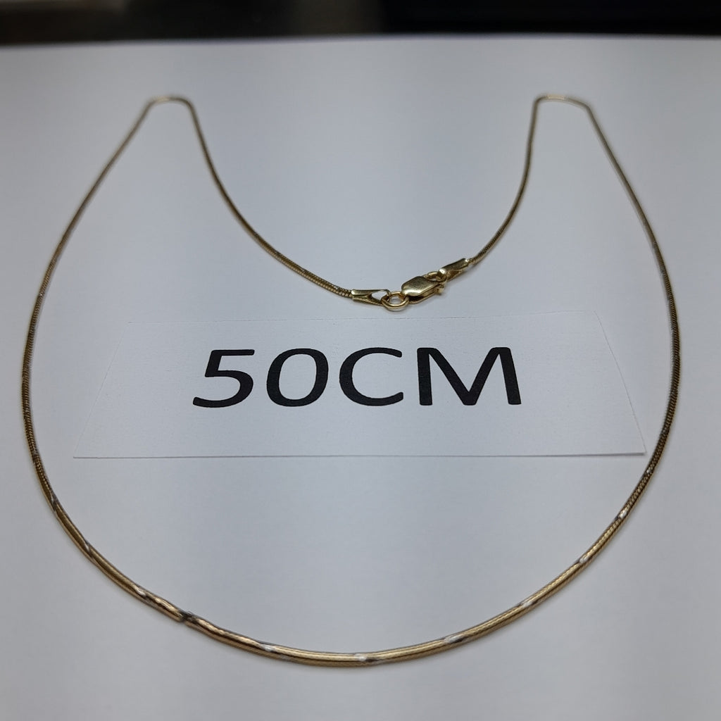 GARGANTILLA ORO 14 K 4.4 GRMS (SEMINUEVO)