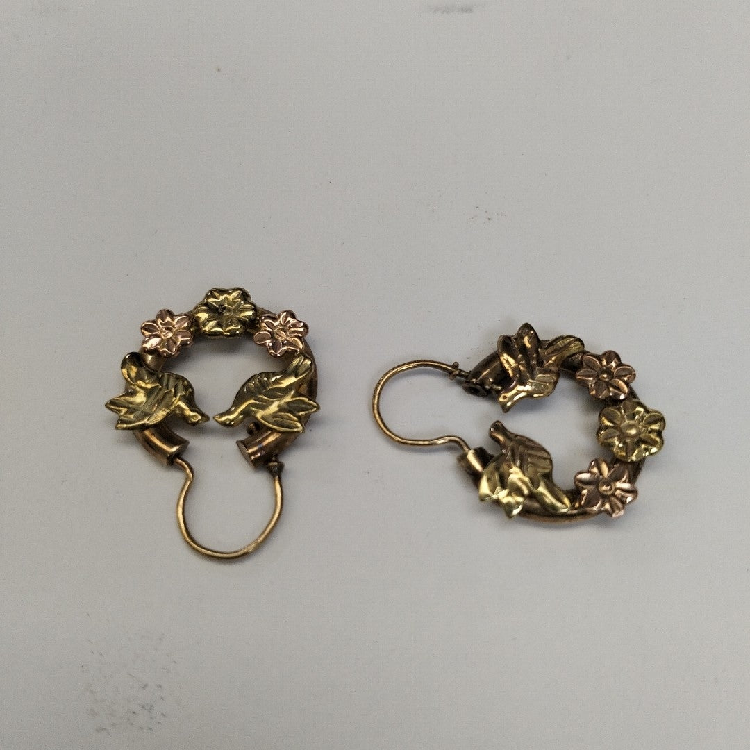 ARRACADAS PAR ORO 10 K 2,60 GRMS (SEMINUEVO)