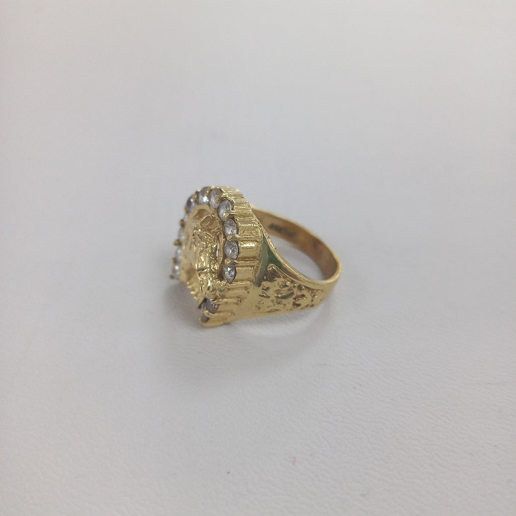 ANILLO ORO 14 K 9.1 GRMS (SEMINUEVO)