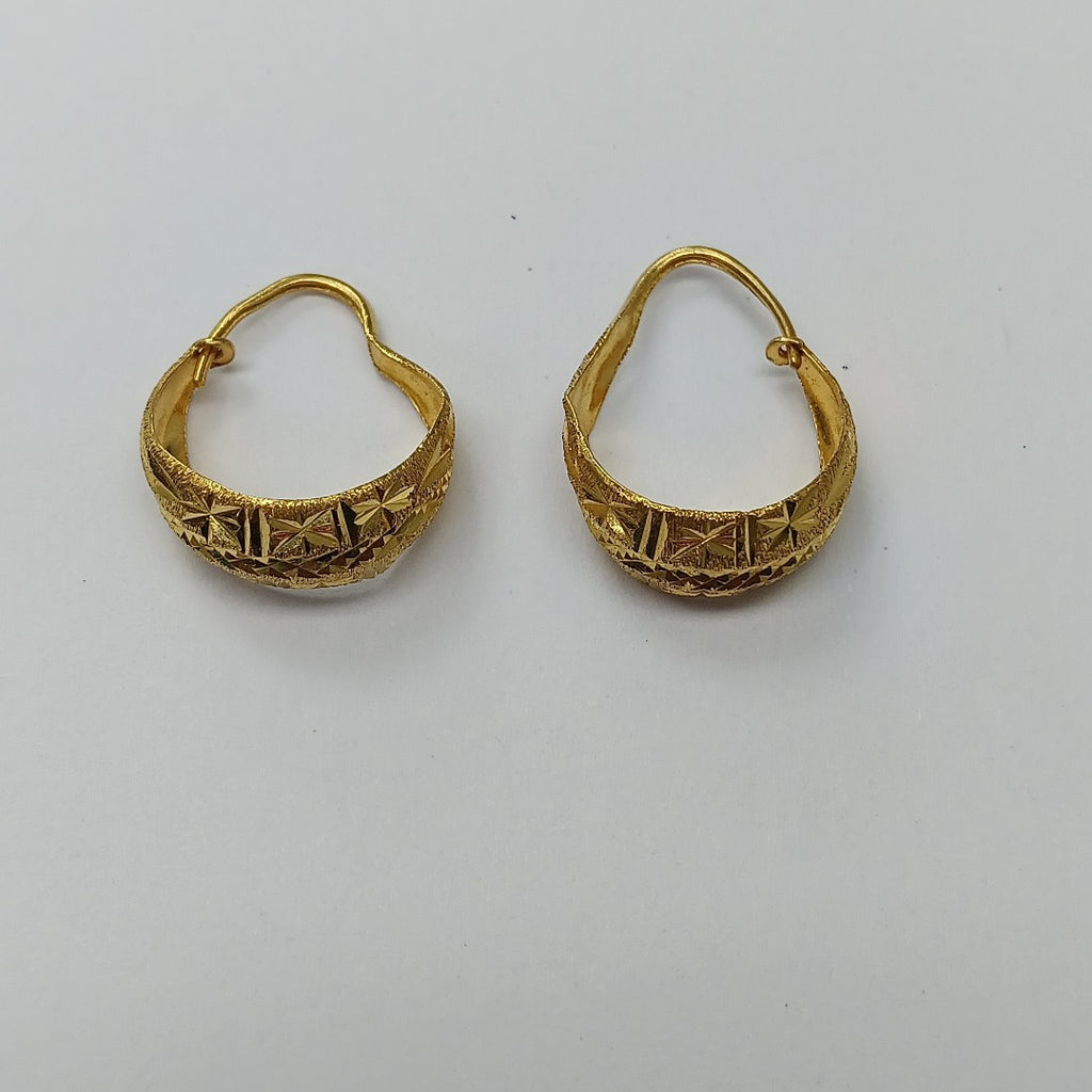 ARRACADAS PAR ORO 18 K 5.2 GRMS (SEMINUEVO)