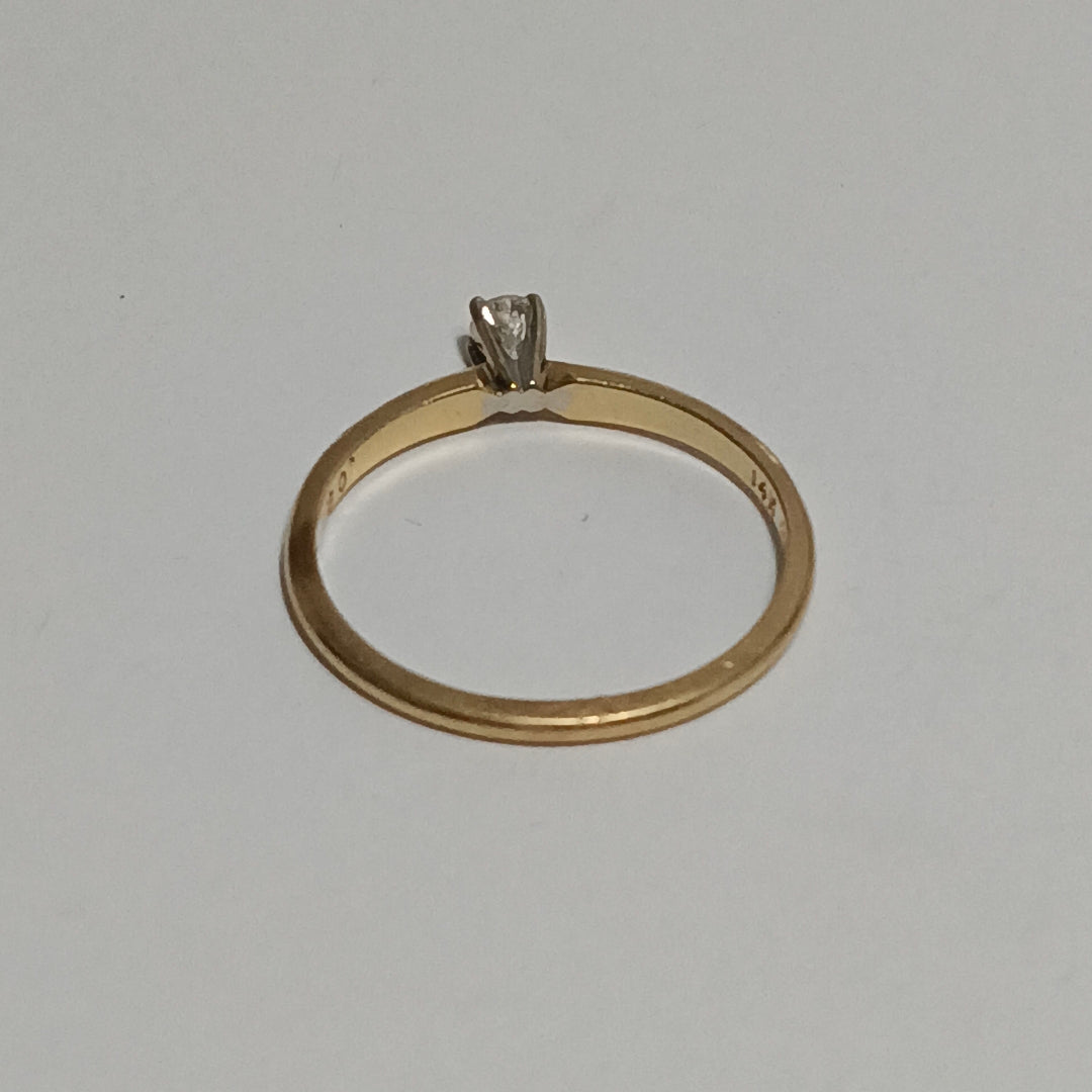 ANILLITO ORO 14 K 1.4 GRMS (SEMINUEVO)