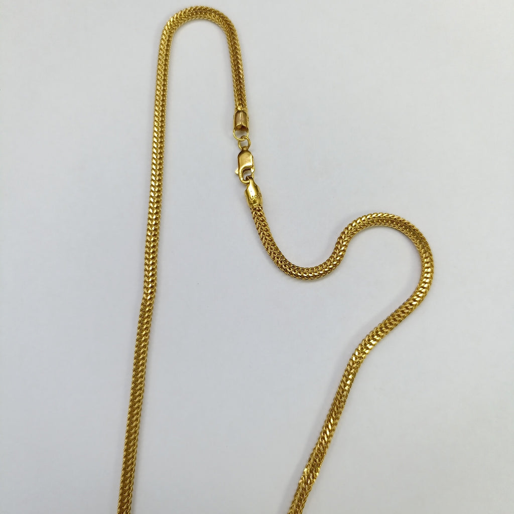 CADENA ORO 21 K 24.8 GRMS (SEMINUEVO)
