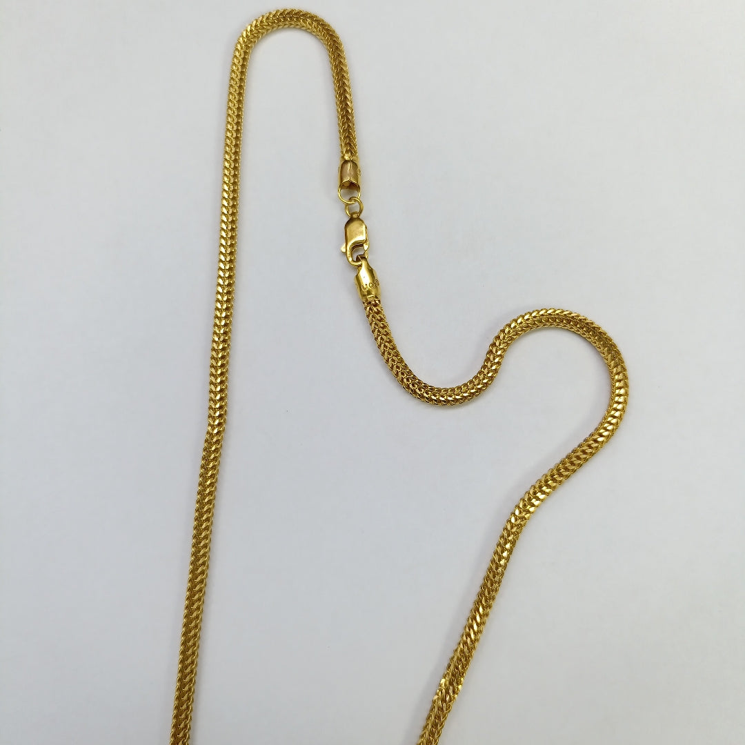 CADENA ORO 21 K 24.8 GRMS (SEMINUEVO)