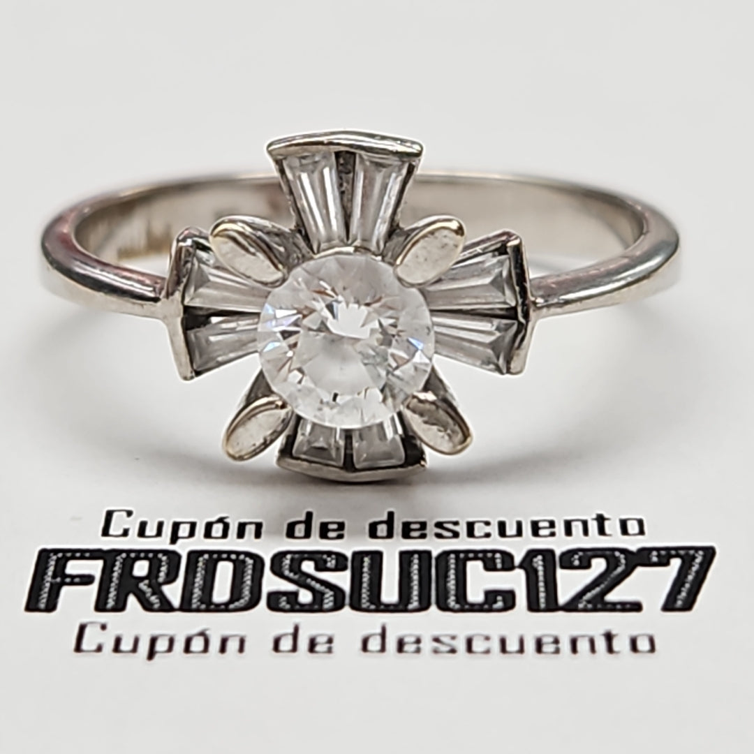 ANILLITO ORO BLANCO 14 K 2.9 GRMS (SEMINUEVO)
