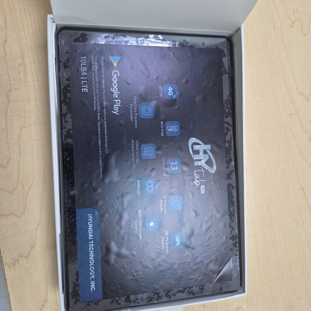 TABLETA HYUNDAI HYTAB PLUS 10LB4 128 GB 4 GB RAM (SEMINUEVO)