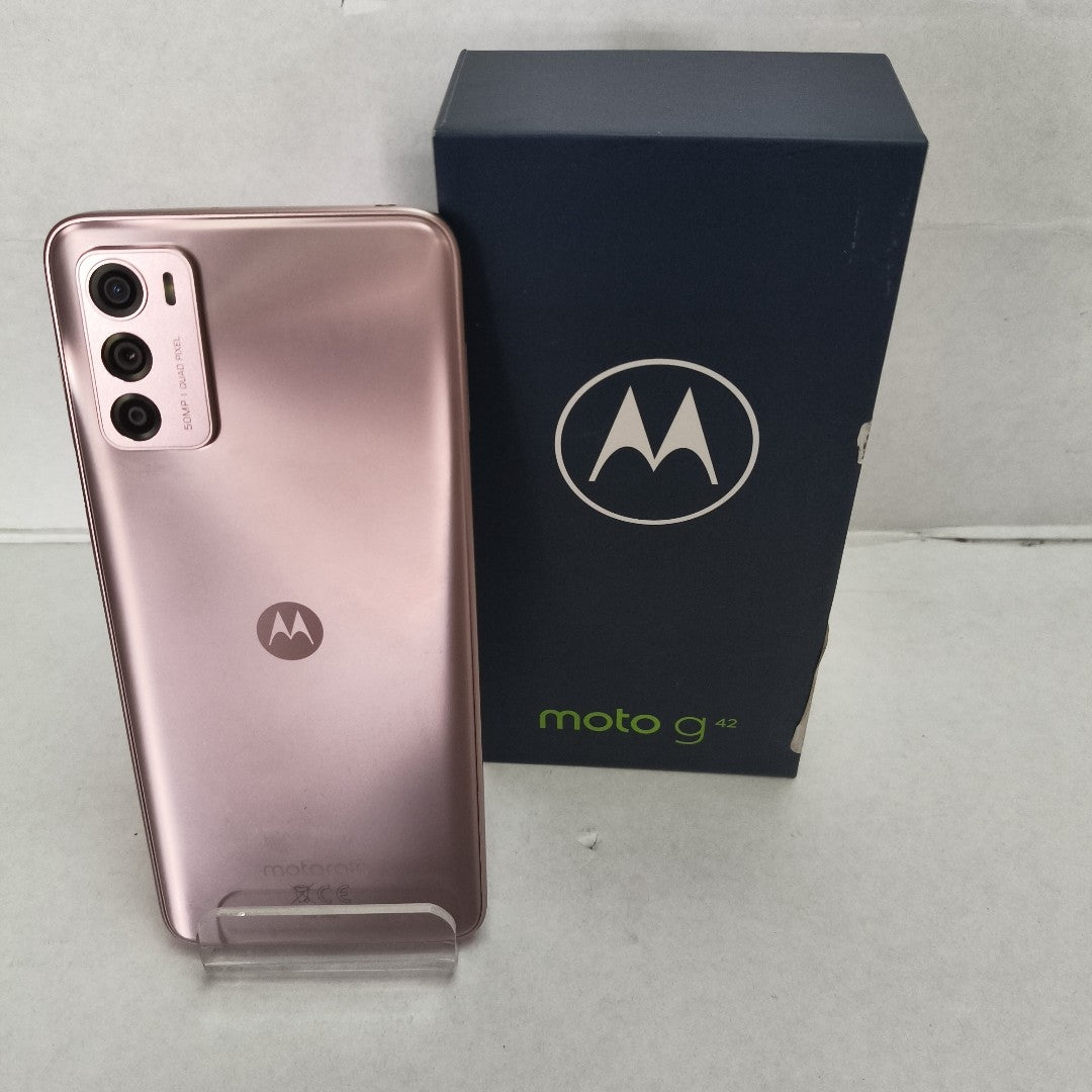 CELULAR MOTOROLA MOTO G42 XT2233-1 128 GB 4 GB RAM (SEMINUEVO)