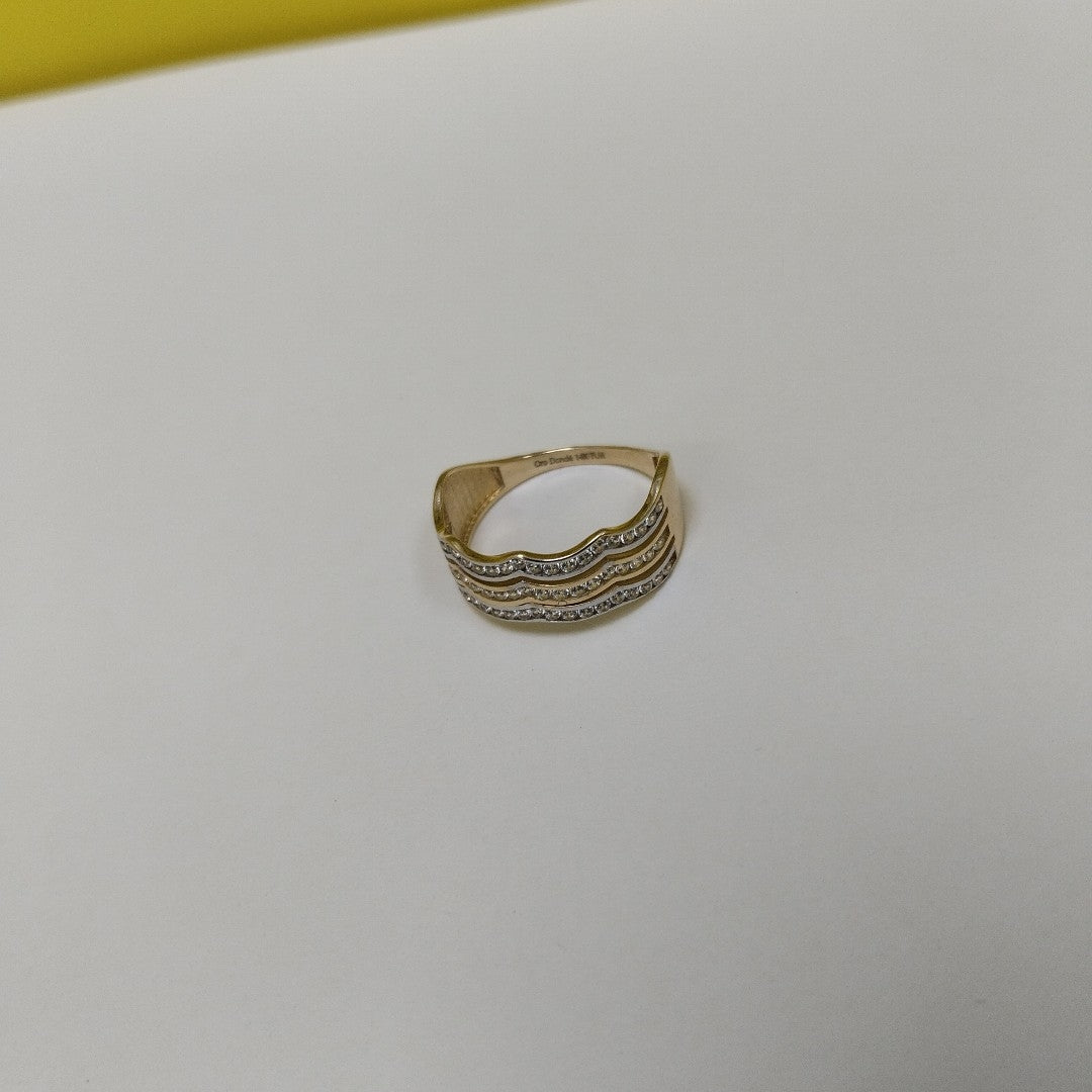ANILLOS DAMA ORO 14K 2.4 (NUEVO)