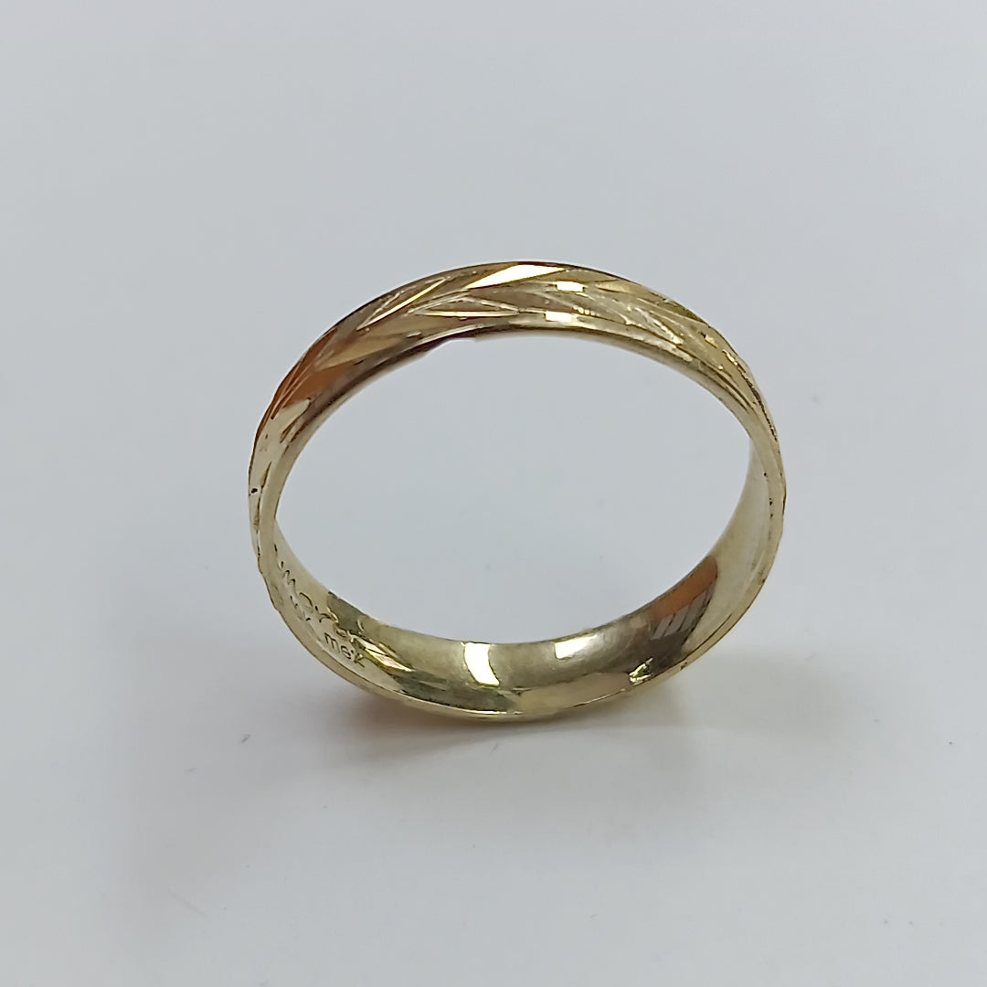 ARGOLLA ORO 10 K 1.2 GRMS (SEMINUEVO)