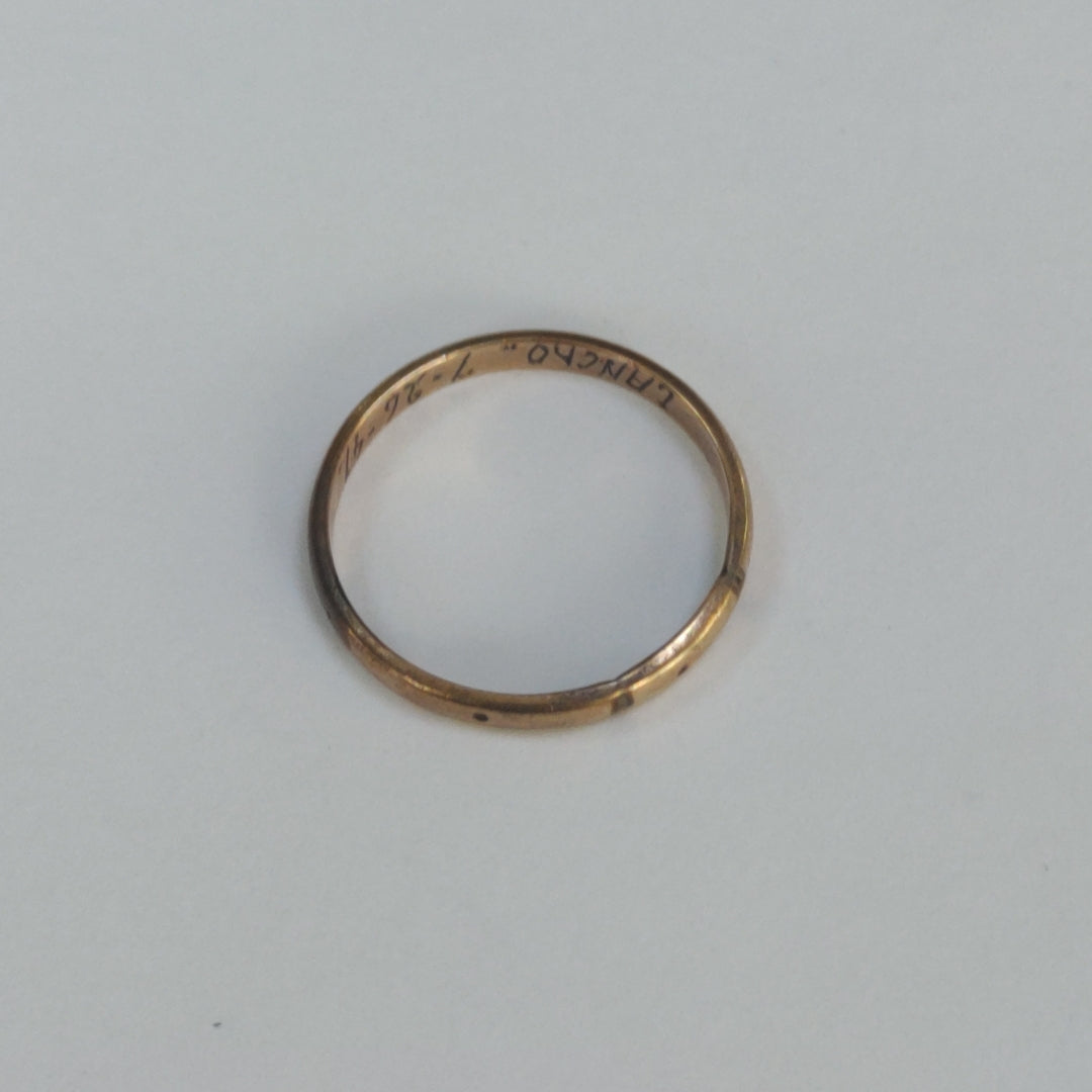 ANILLO ORO 8 K 1.8 GRMS (SEMINUEVO)