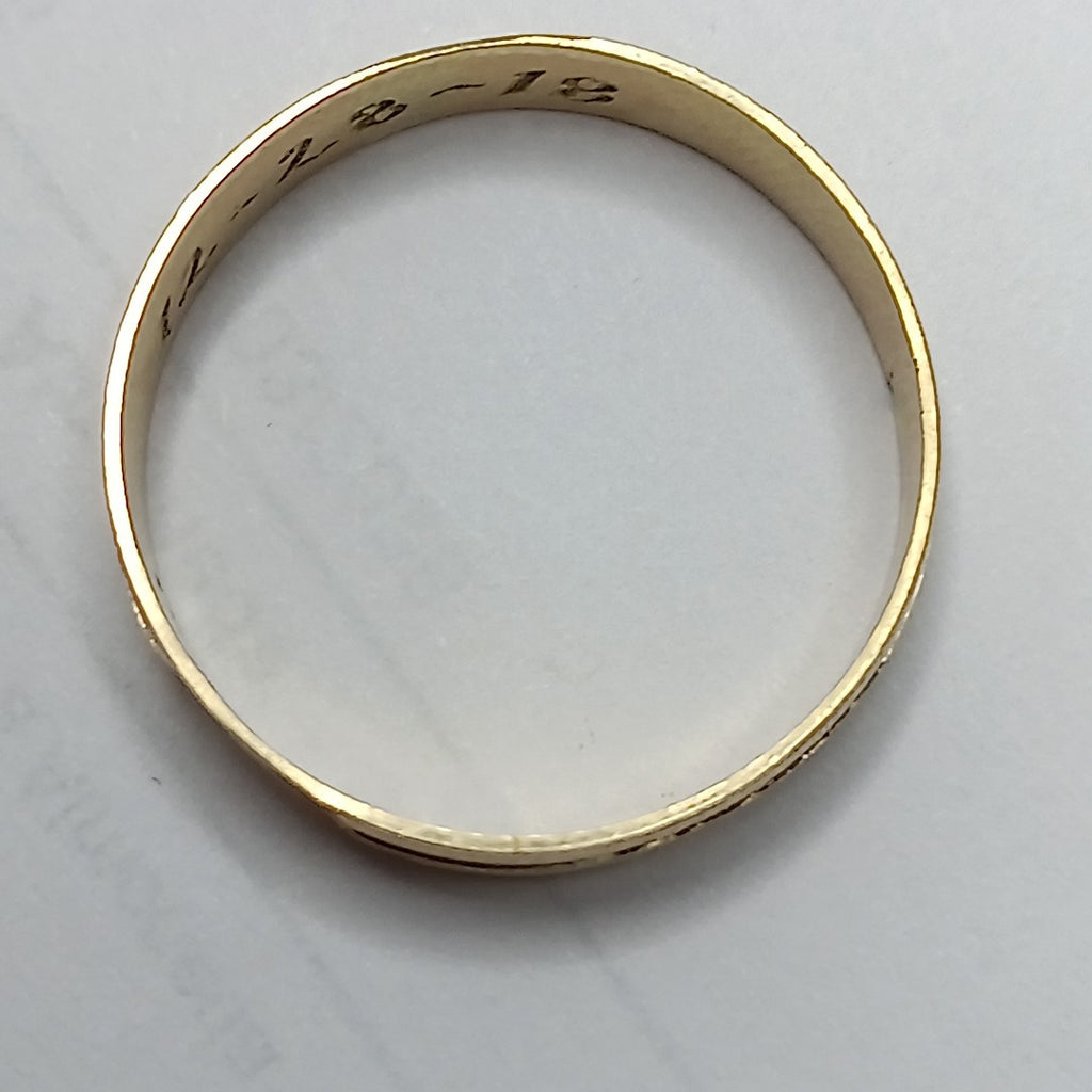 ARGOLLA ORO 14 K 3 GRMS (SEMINUEVO)