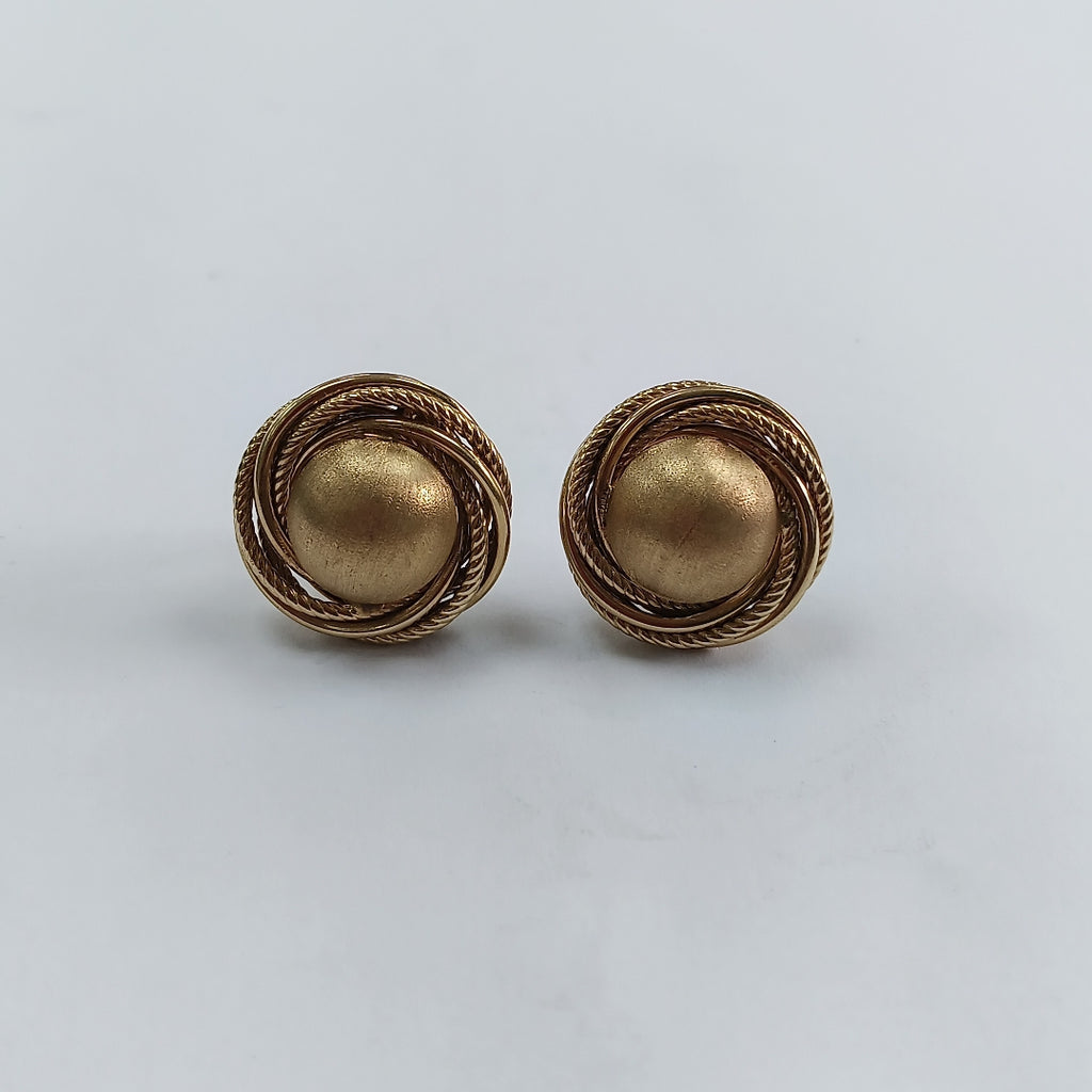 ARETES PAR ORO 14 K 8.8 GRMS (SEMINUEVO)