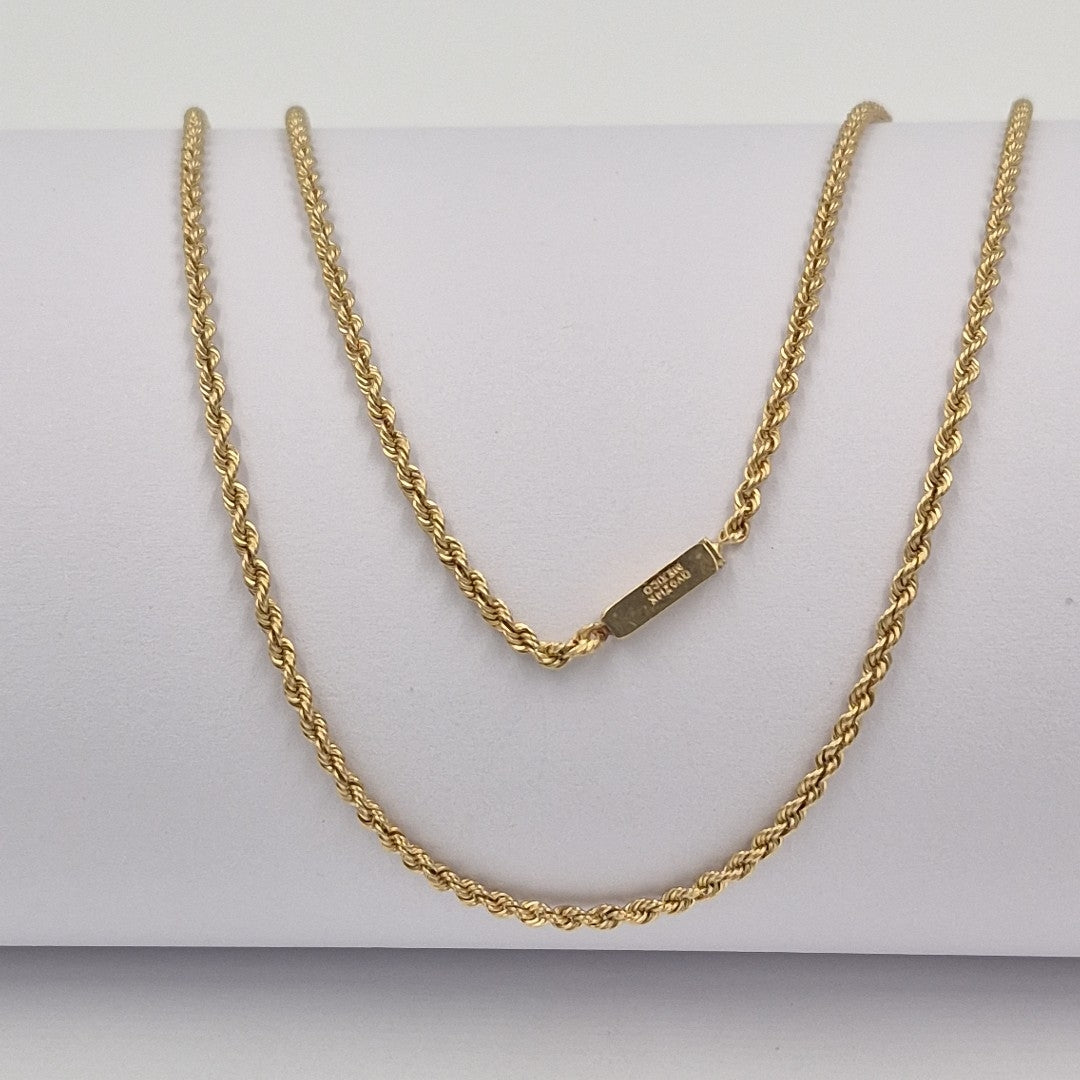 CADENA ORO 14 K 10.9 GRMS (SEMINUEVO)