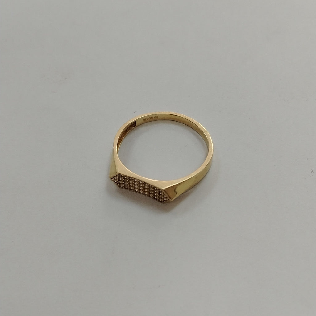 ANILLO ORO 14 K 2,60 GRMS (SEMINUEVO)