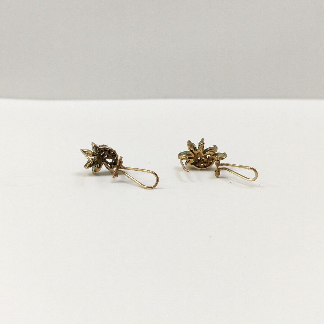 ARETES PAR ORO 10 K 3.5 GRMS (SEMINUEVO)