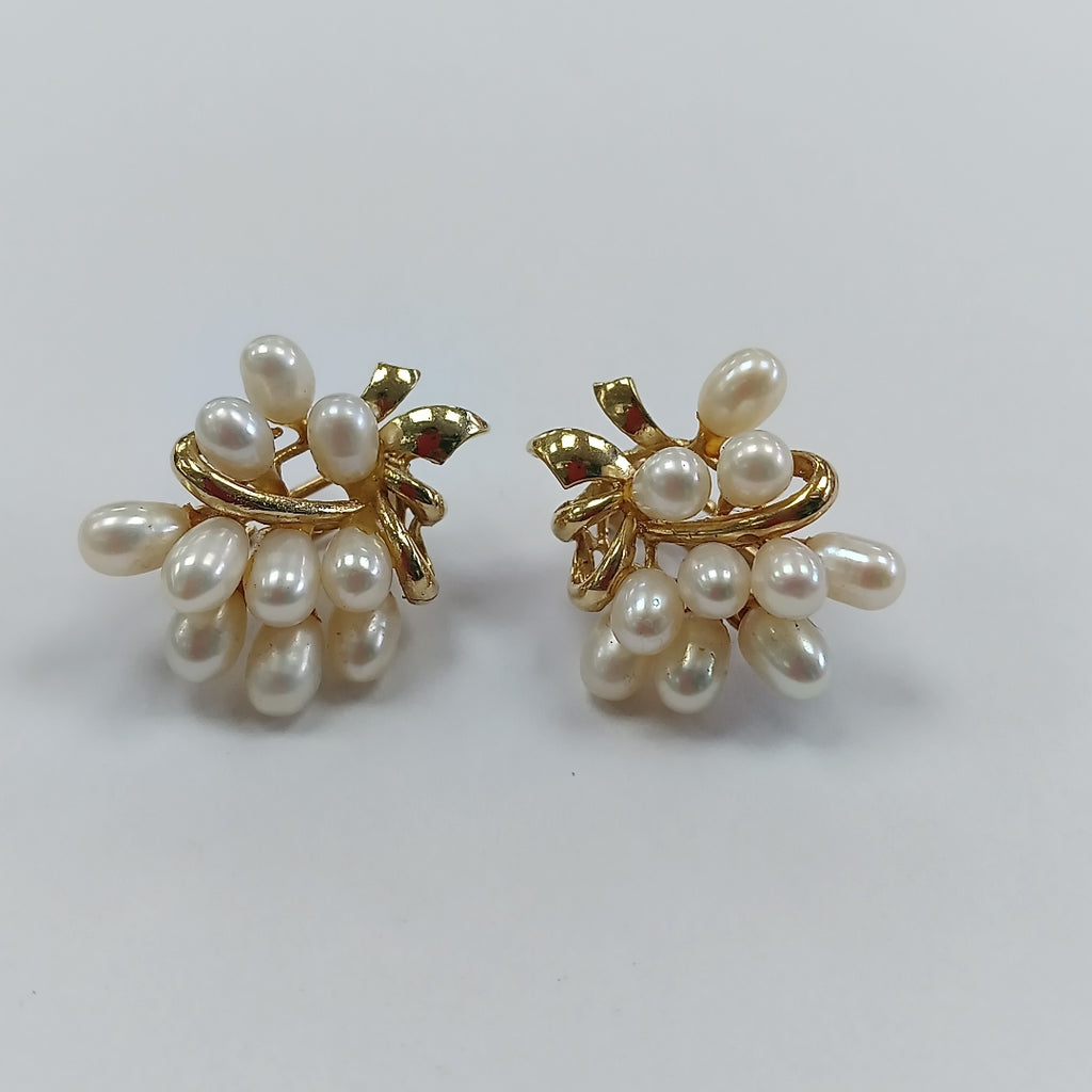 ARETES PAR ORO 14 K 9.1 GRMS (SEMINUEVO)