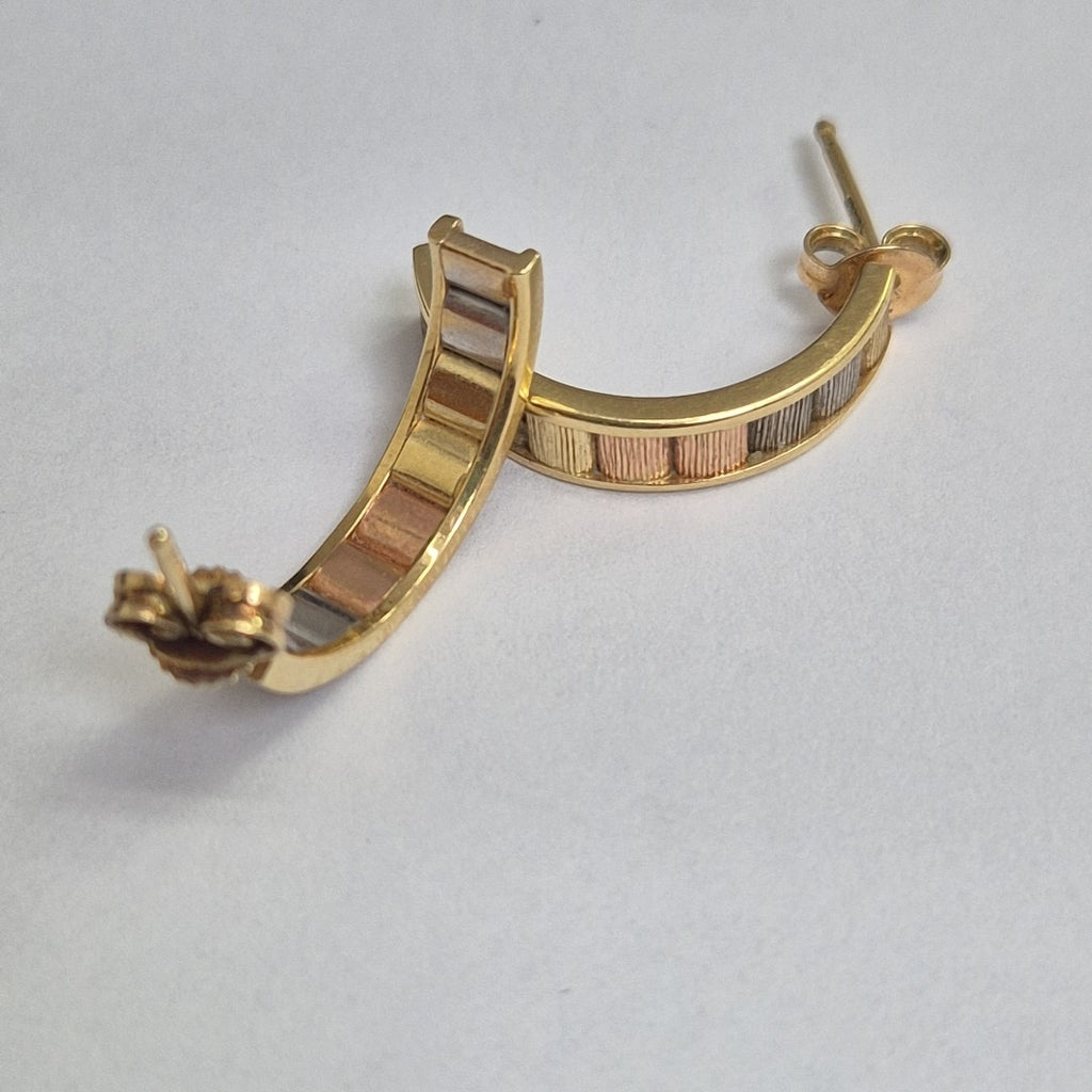 ARETES PAR ORO 14 K 3,70 GRMS (SEMINUEVO)