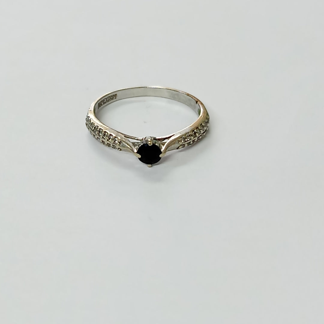 ANILLITO ORO, ORO BLANCO 14 K 2 GRMS (SEMINUEVO)