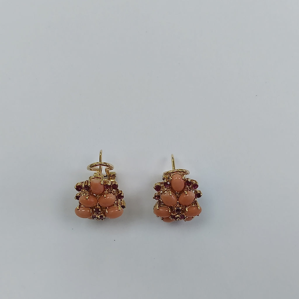 ARETES PAR ORO 14 K 11.2 GRMS (SEMINUEVO)
