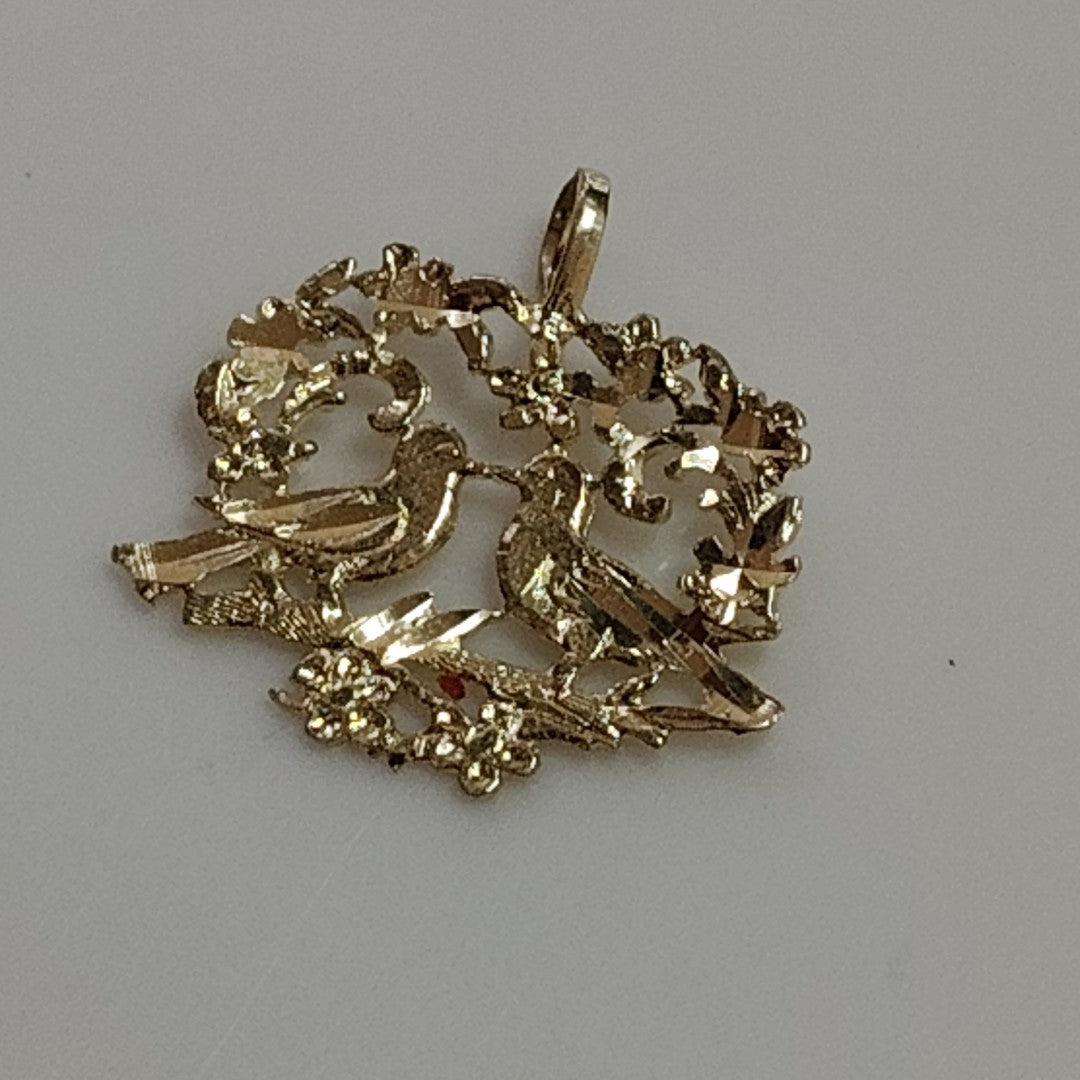 K1 0,80 GRMS 14 K ESPECIFICACIONES COMPLEMENTARIAS DIJE DE PALOMITAS (SEMINUEVO)