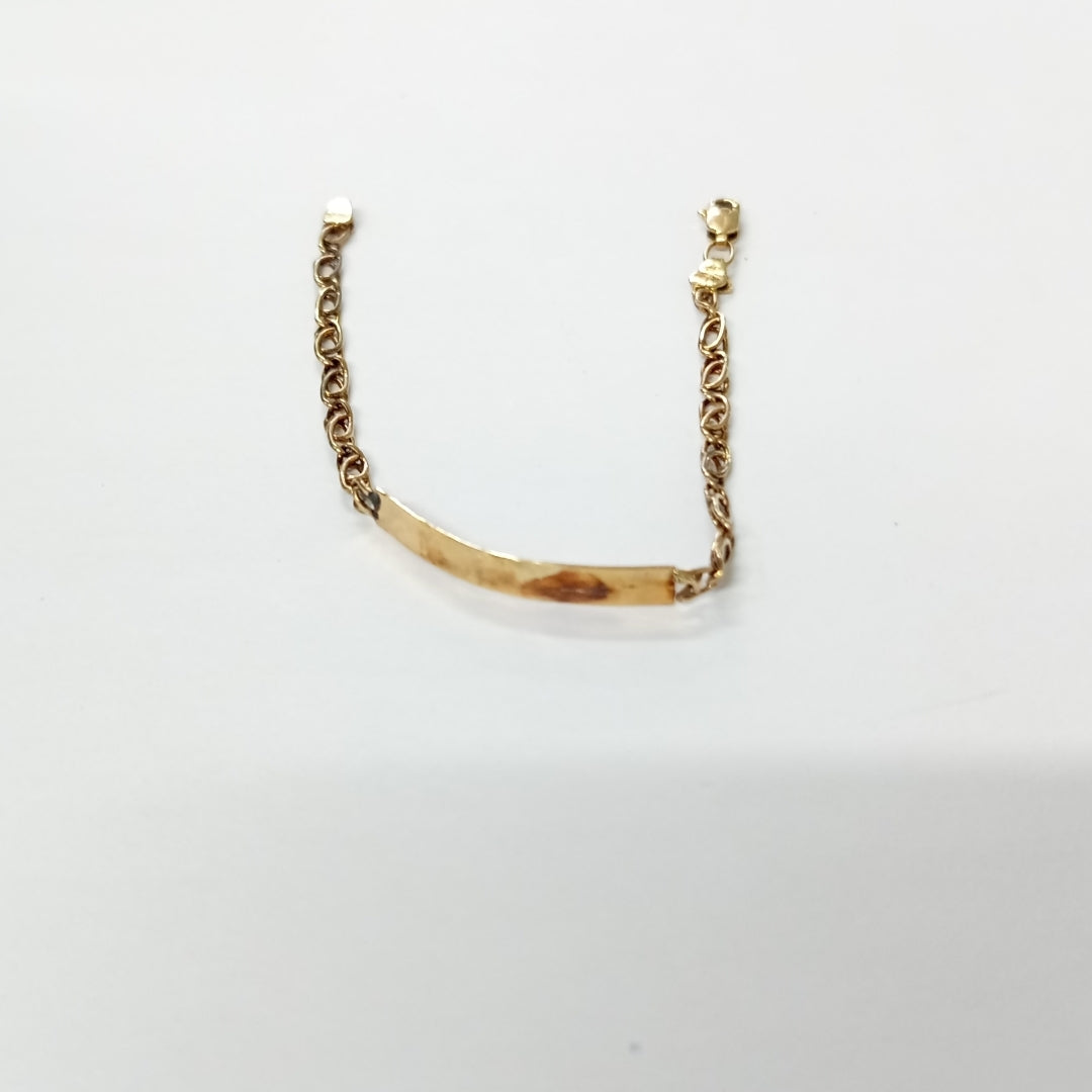 ESCLAVA ORO 14 K 3,70 GRMS (SEMINUEVO)