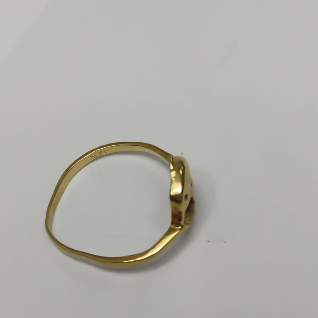 ANILLITO ORO 14 K 1.5 GRMS (SEMINUEVO)