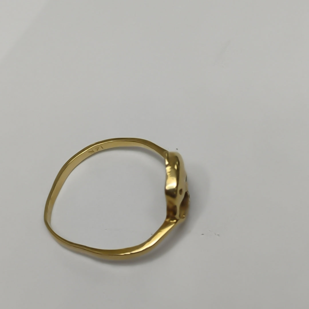 ANILLITO ORO 14 K 1.5 GRMS (SEMINUEVO)