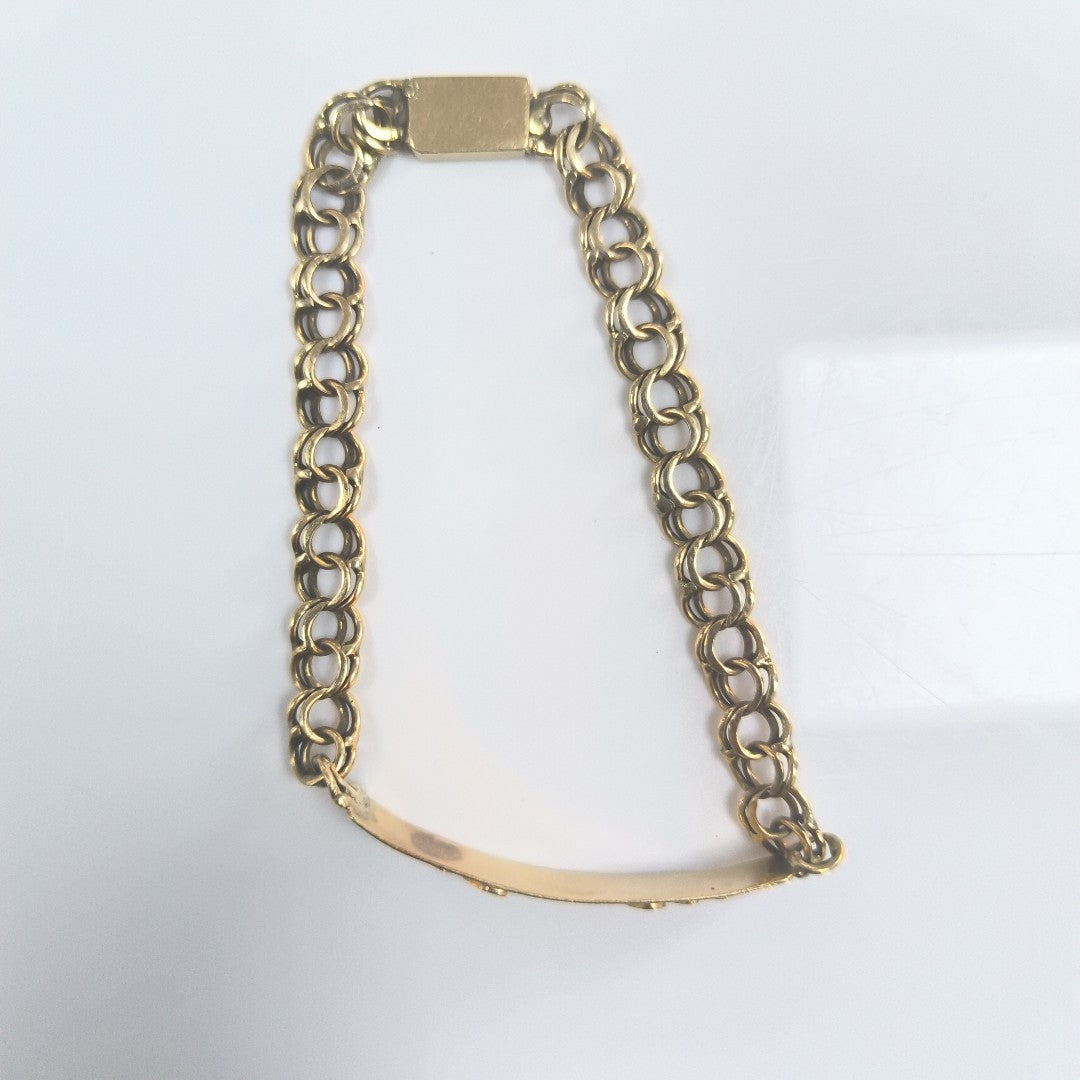 ESCLAVA ORO 10 K 9.2 GRMS (SEMINUEVO)