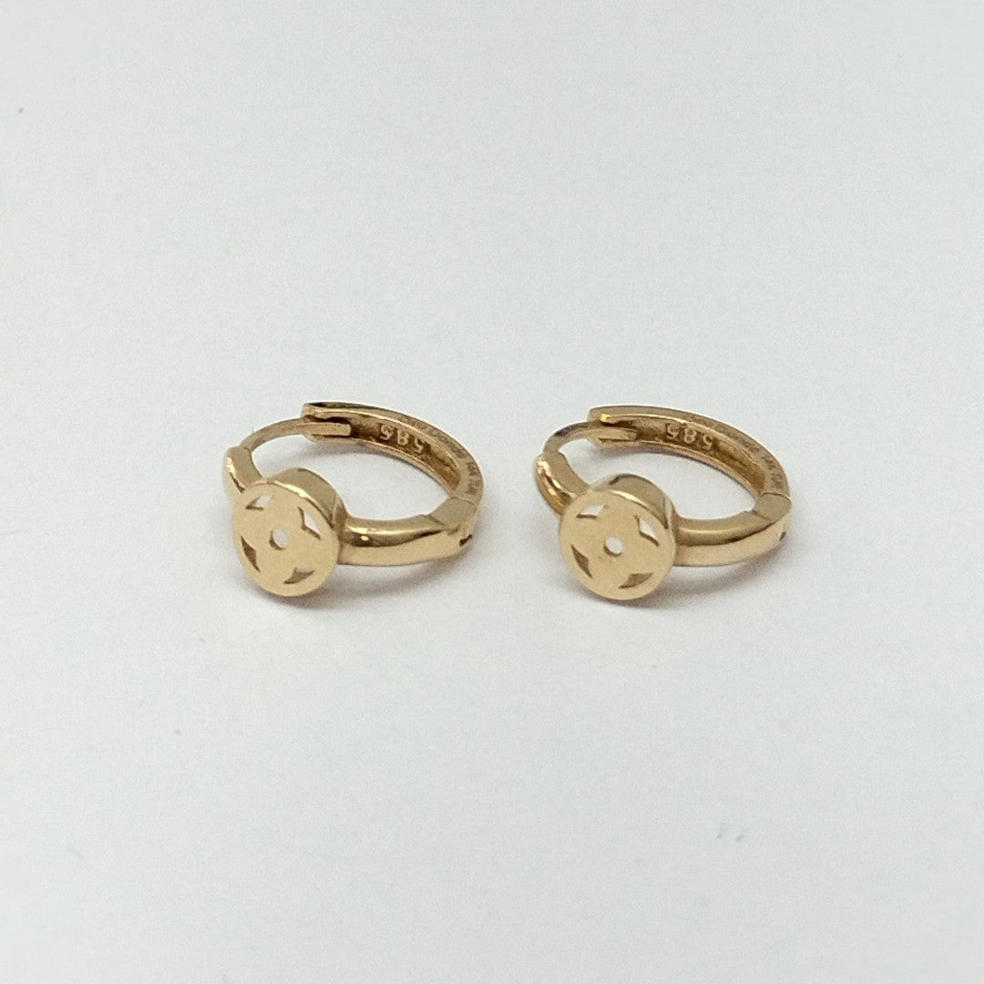 HUGGIES ORO 14K 2.1 (NUEVO)
