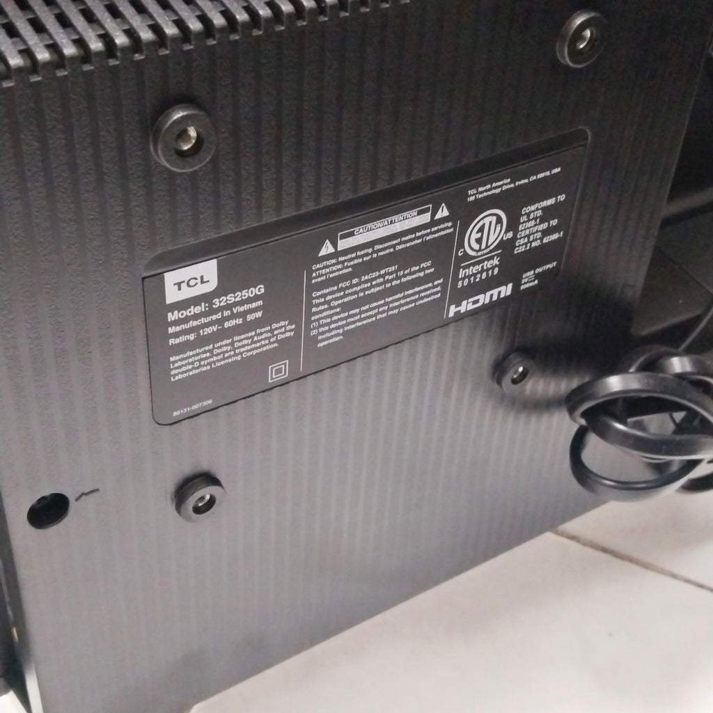 PANTALLA TCL 32S230A (2024) 32" LED HD (SEMINUEVO)