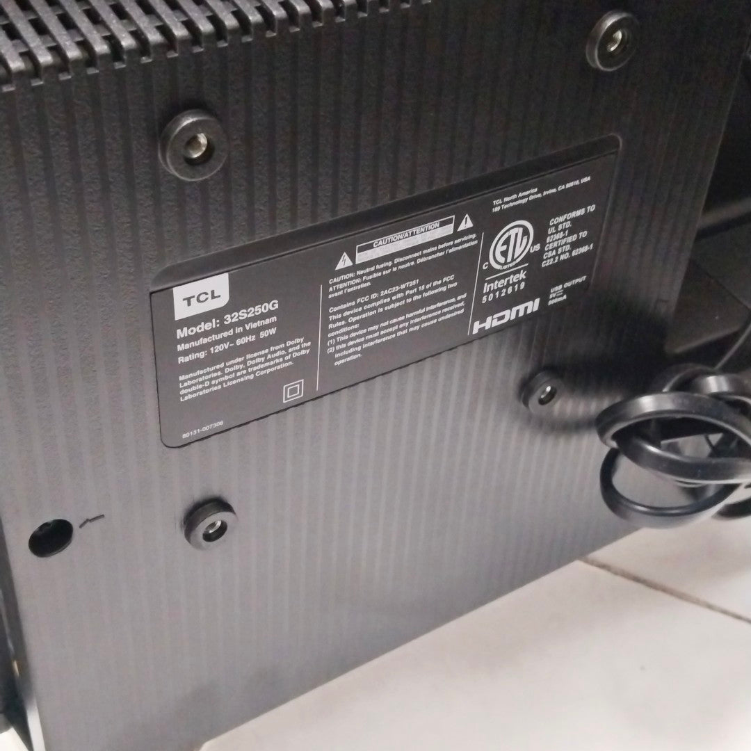 PANTALLA TCL 32S230A (2024) 32" LED HD (SEMINUEVO)