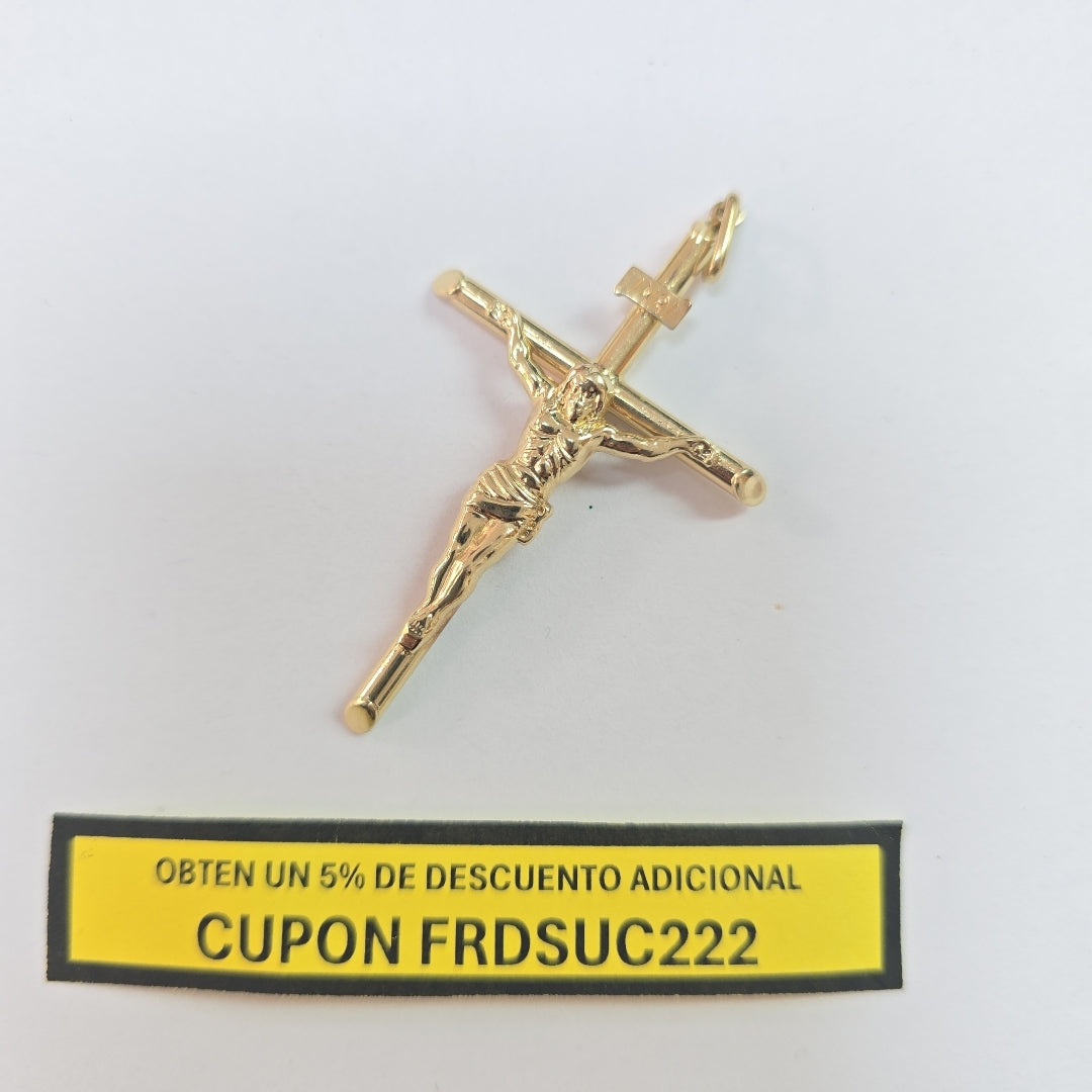 CRUCIFIJO ORO 10 K 3,40 GRMS (SEMINUEVO)
