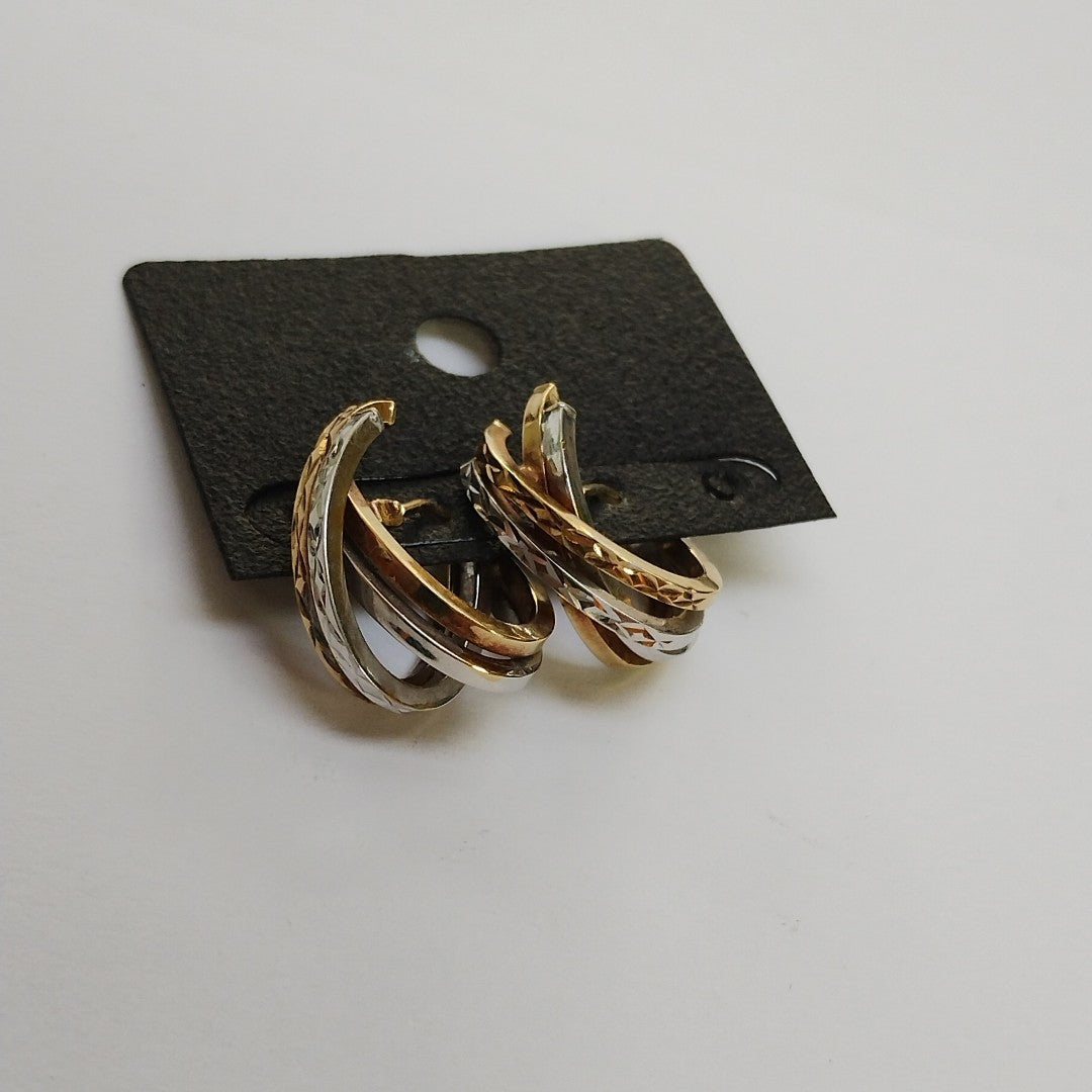 ARETES PAR ORO 10 K 2,50 GRMS (SEMINUEVO)