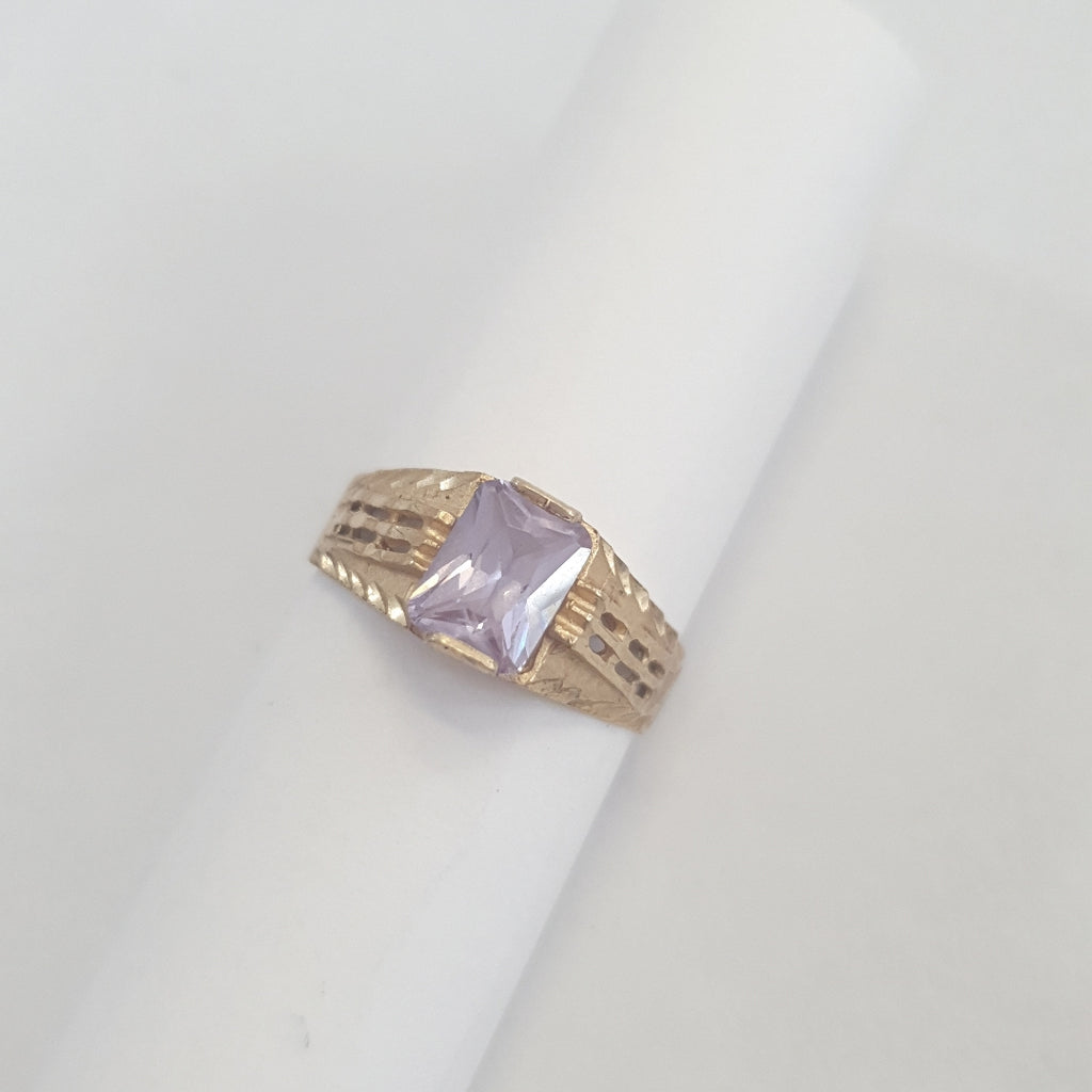 ANILLO ORO 10 K 3.1 GRMS (SEMINUEVO)