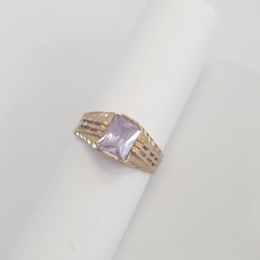 ANILLO ORO 10 K 3.1 GRMS (SEMINUEVO)