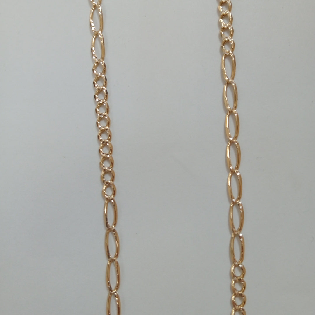 CADENA ORO, RODIADO 14 K 11.1 GRMS (SEMINUEVO)