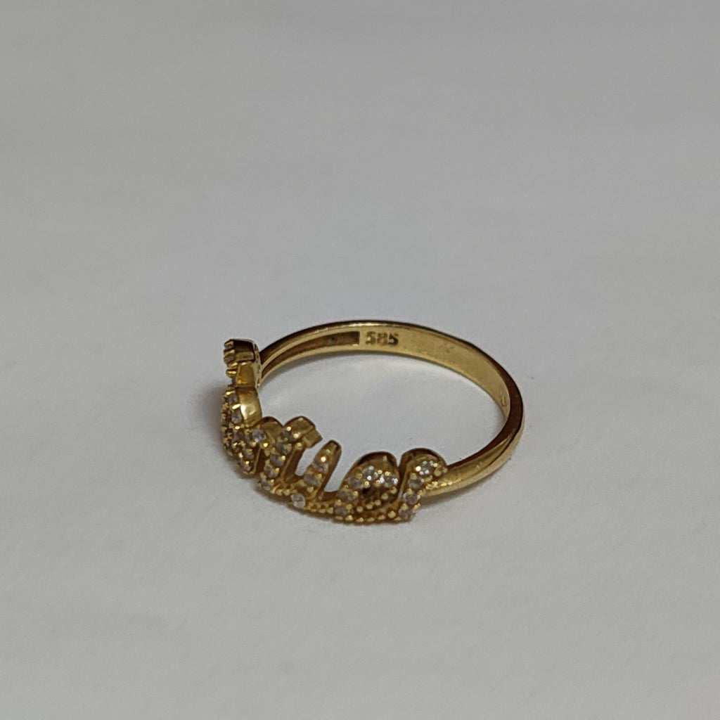 ANILLITO ORO 14 K 2.5 GRMS (SEMINUEVO)